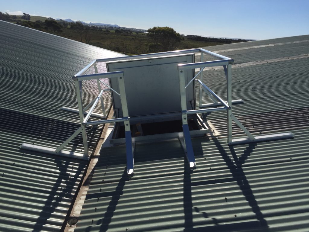 Supply & Installation services – Permanent Roof safety systems -Tasmania